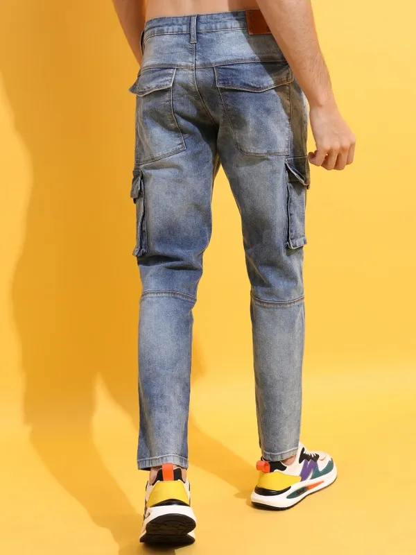 Highlander Men Blue Slim Fit Stretchable Jeans