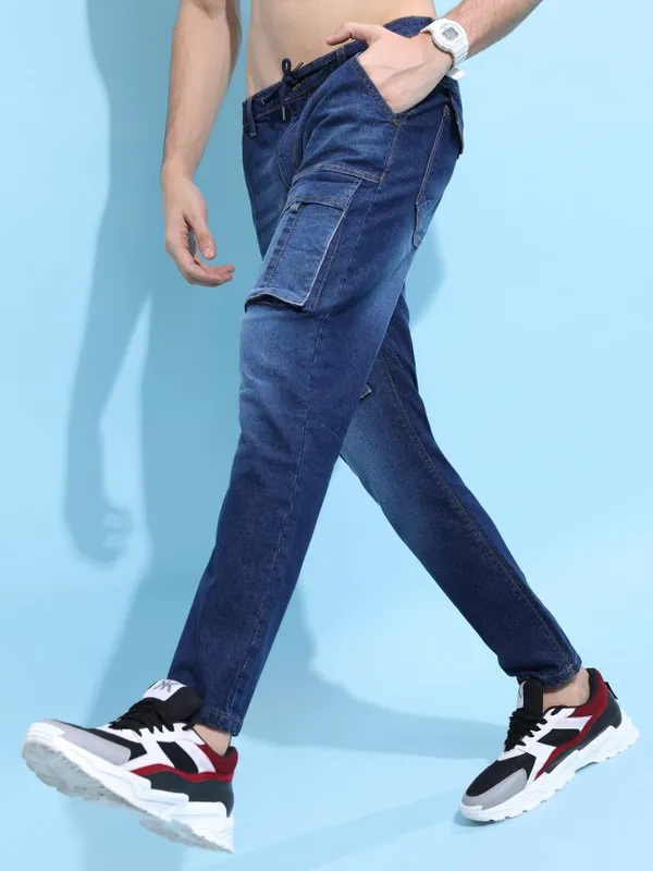 Highlander Men Blue Slim Fit Stretchable Jeans