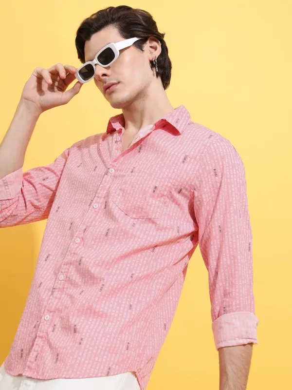 Men Slim Fit Casual Shirt