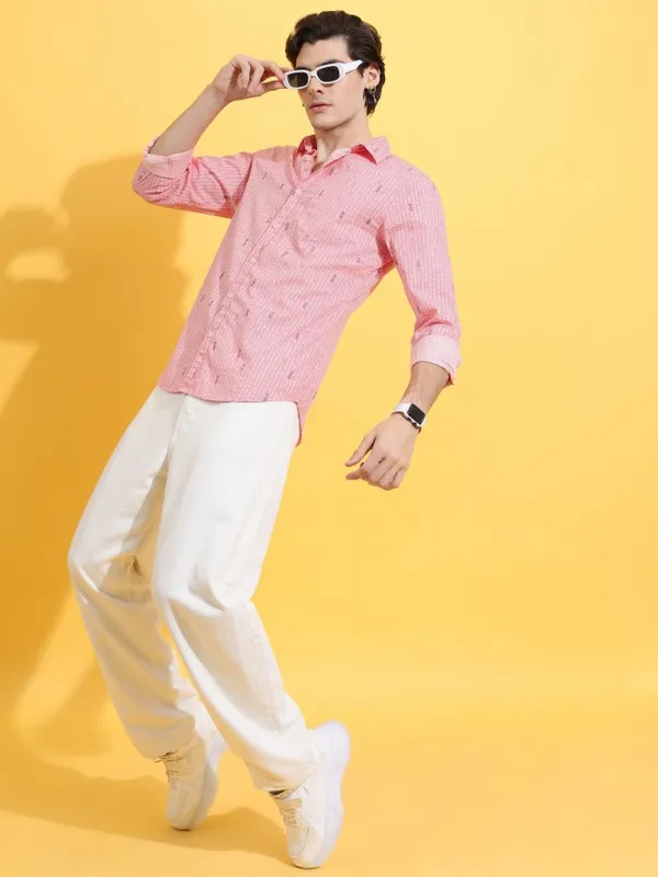 Men Slim Fit Casual Shirt