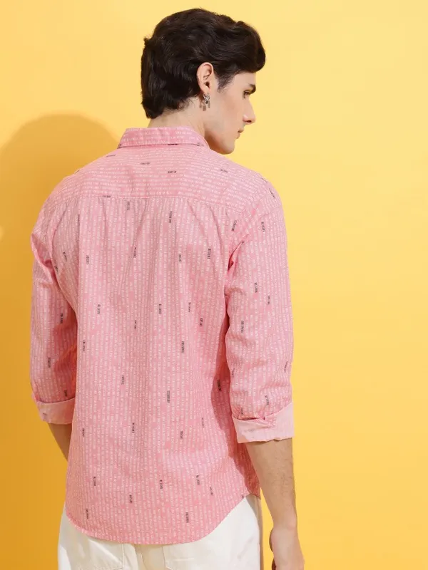 Men Slim Fit Casual Shirt