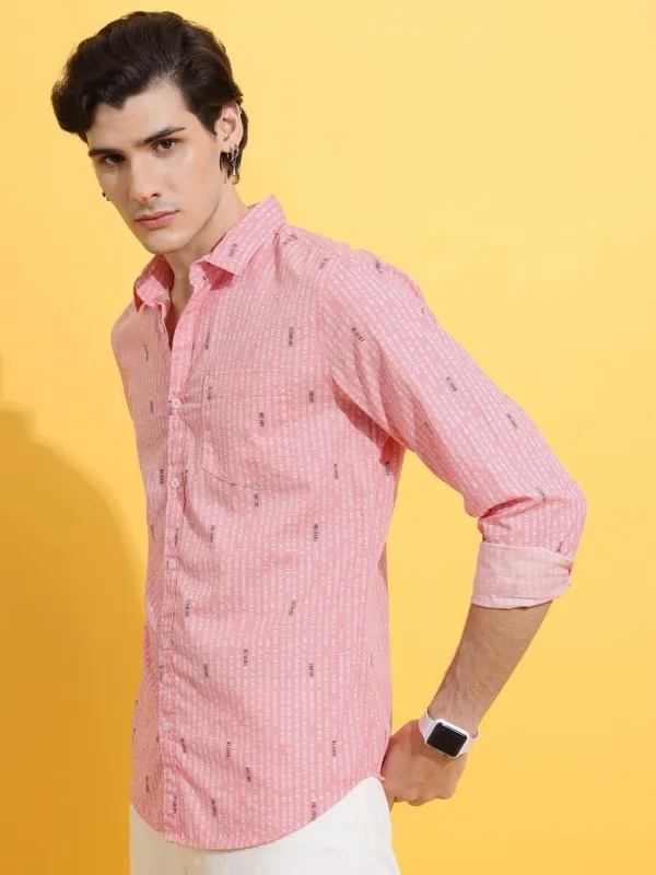 Men Slim Fit Casual Shirt