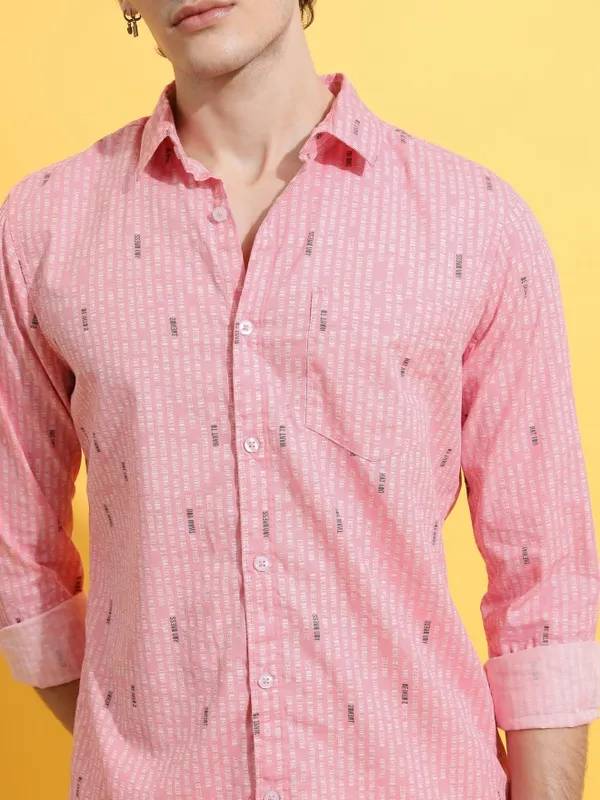 Men Slim Fit Casual Shirt