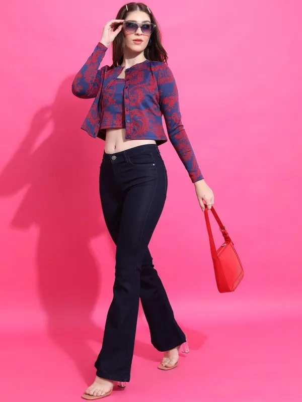 Printed Regular Top