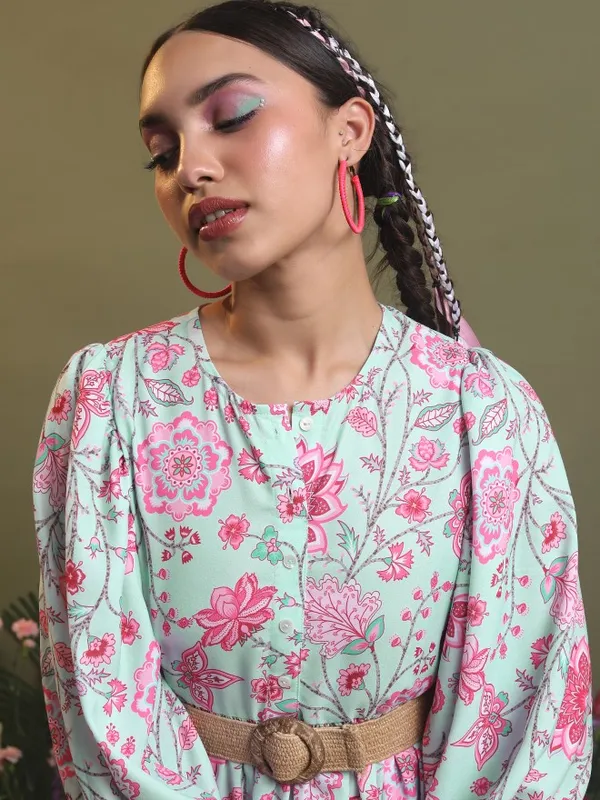 Printed Maxi Dress