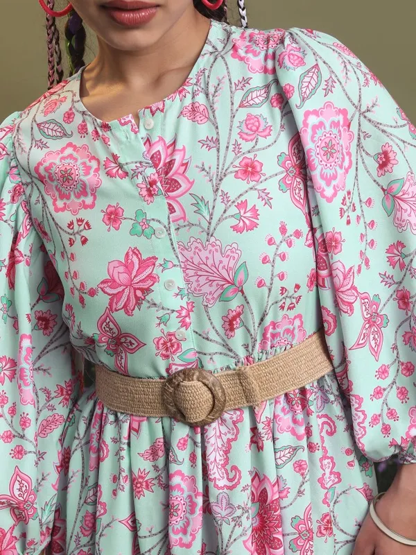 Printed Maxi Dress