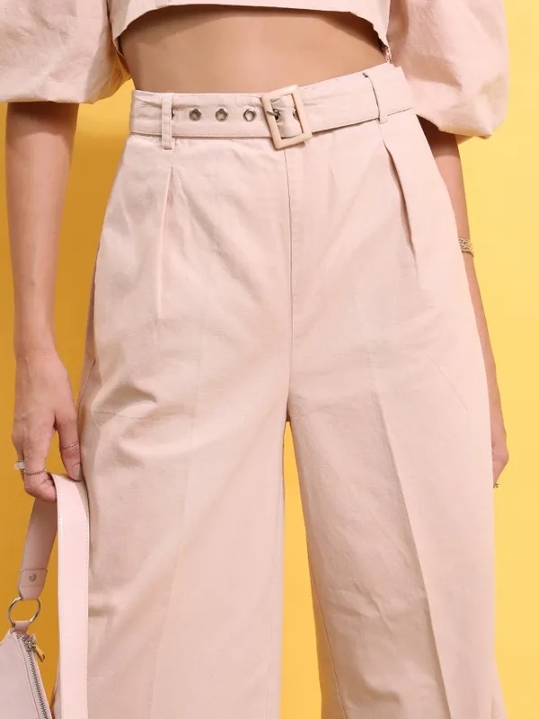  Tokyo Talkies Women Peach Co-Ords