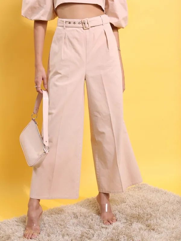  Tokyo Talkies Women Peach Co-Ords