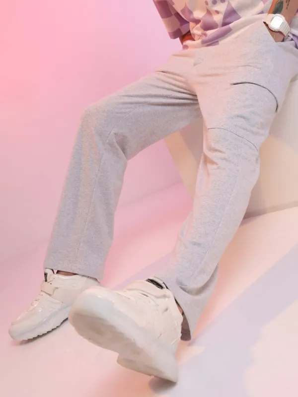 Men Relaxed Fit Casual Trouser