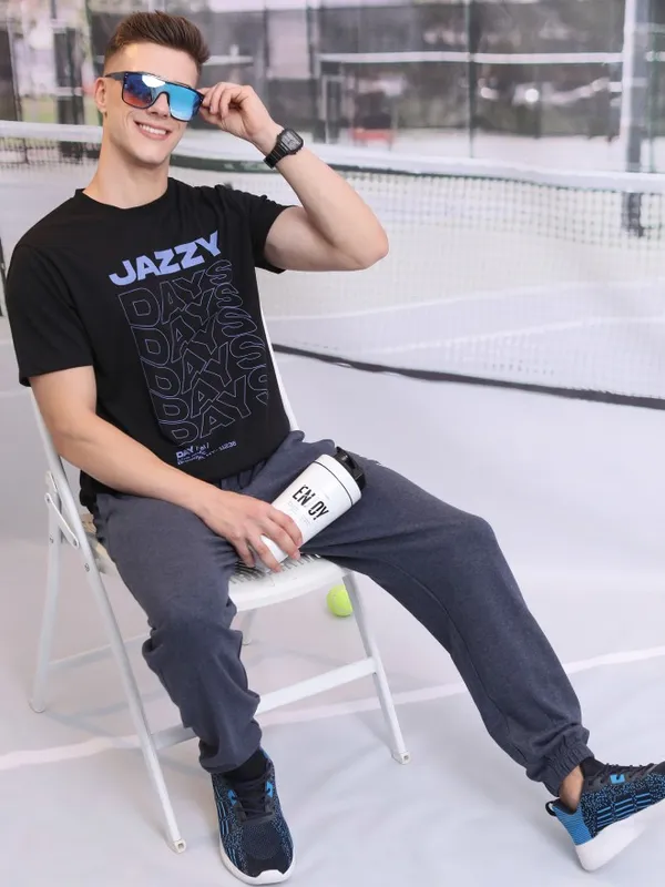 Men Relaxed Fit Track Pants