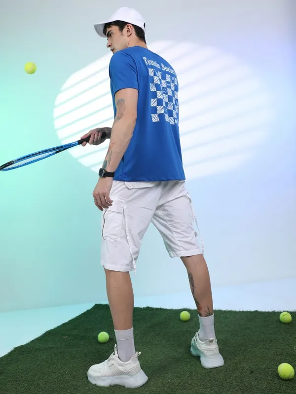 Men Printed Round Neck T-Shirt