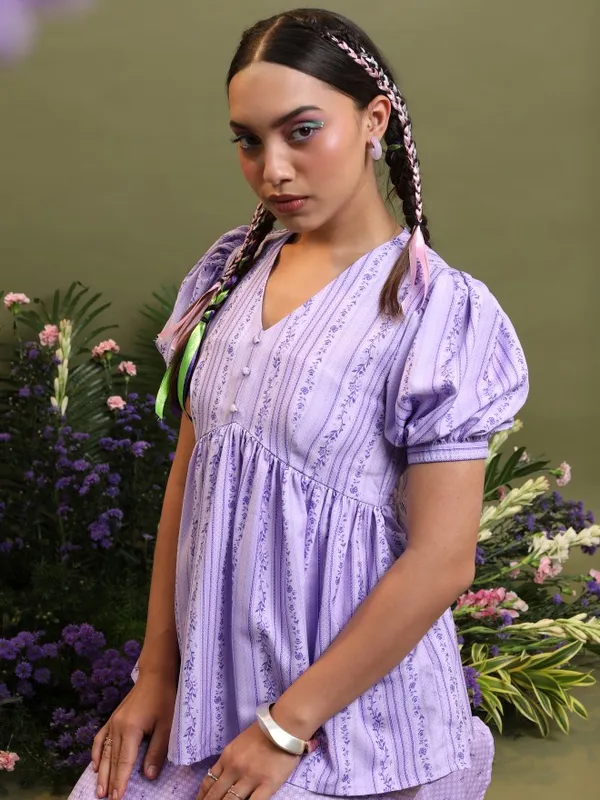 Women Top With Palazzo