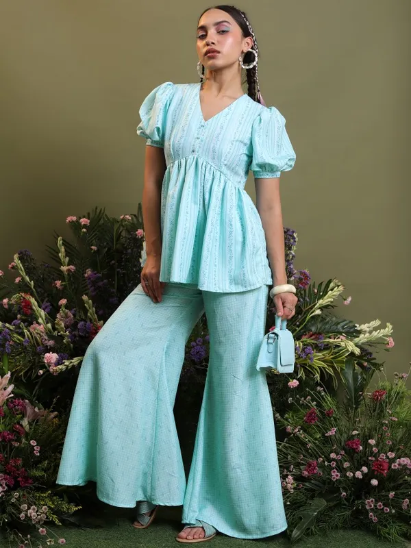 Women Top With Palazzo