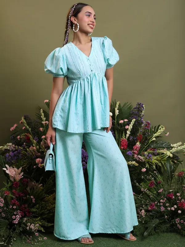 Women Top With Palazzo