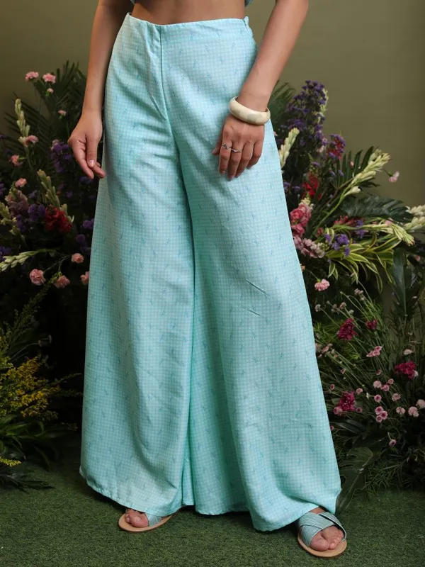 Women Top With Palazzo