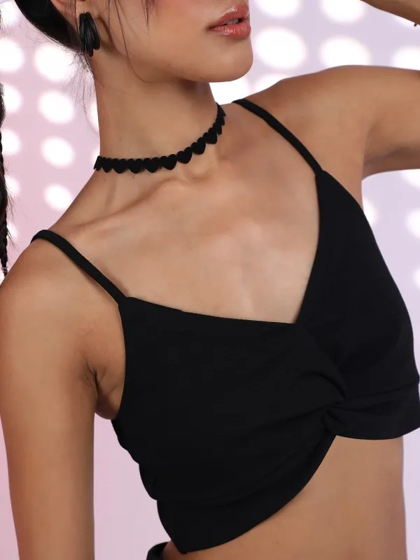 Solid Fitted Top