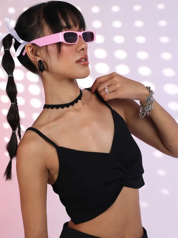 Solid Fitted Top