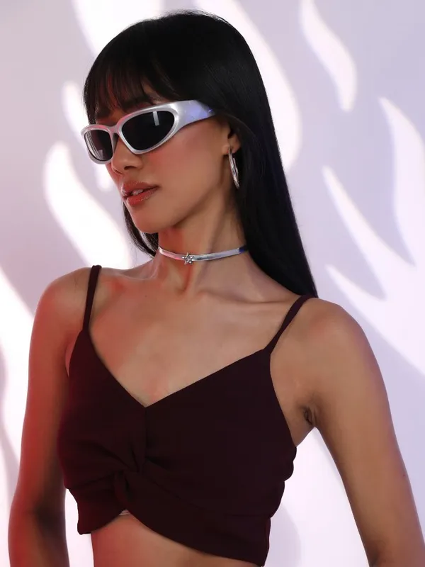 Solid Fitted Top