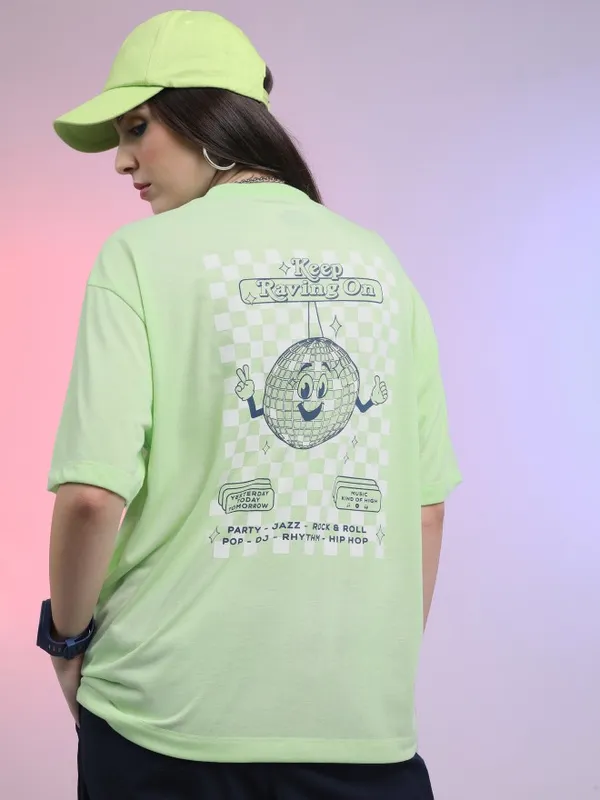 Unisex Printed Round Neck T-Shirt