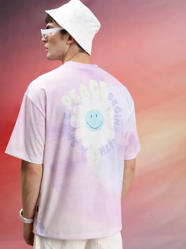 Unisex Printed Round Neck T-Shirt