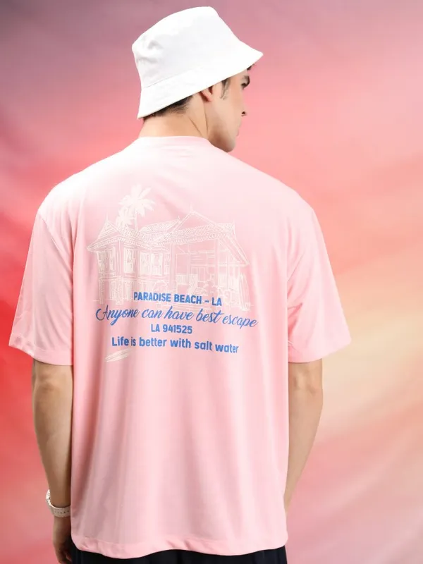 Unisex Printed Round Neck T-Shirt