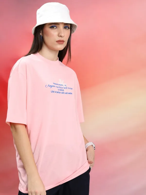 Unisex Printed Round Neck T-Shirt