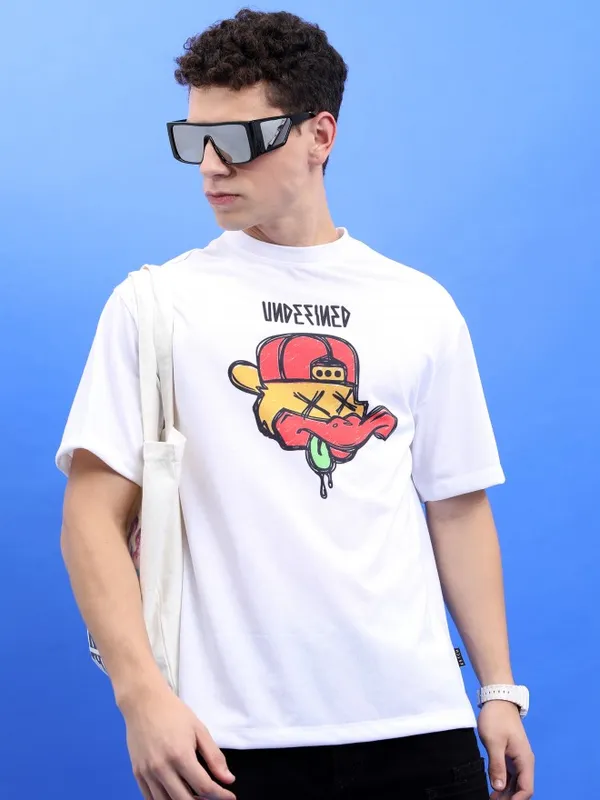Unisex Printed Round Neck T-Shirt