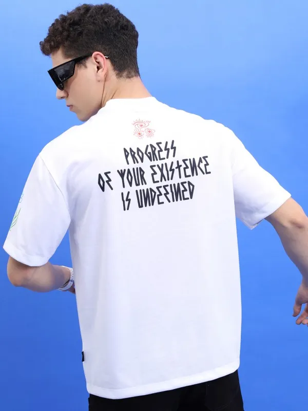 Unisex Printed Round Neck T-Shirt