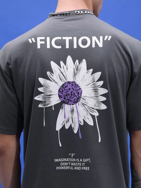 Unisex Printed Round Neck T-Shirt