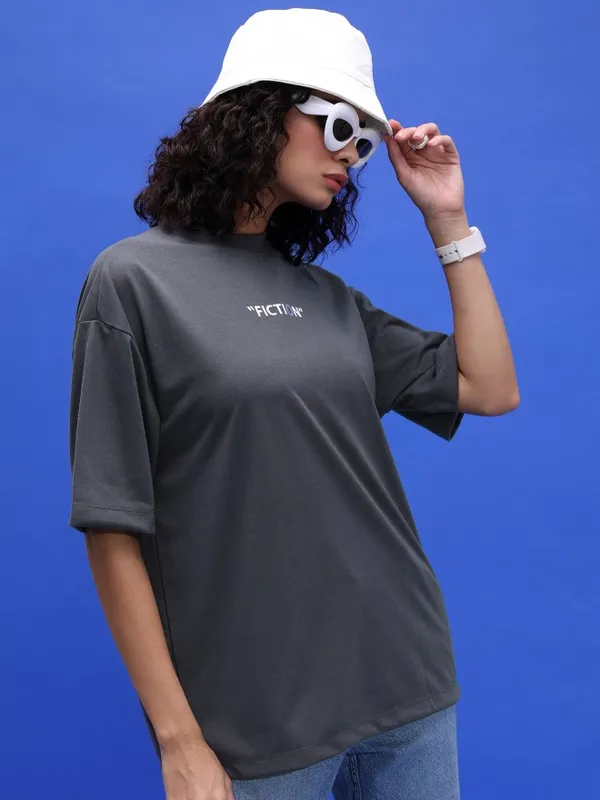 Unisex Printed Round Neck T-Shirt