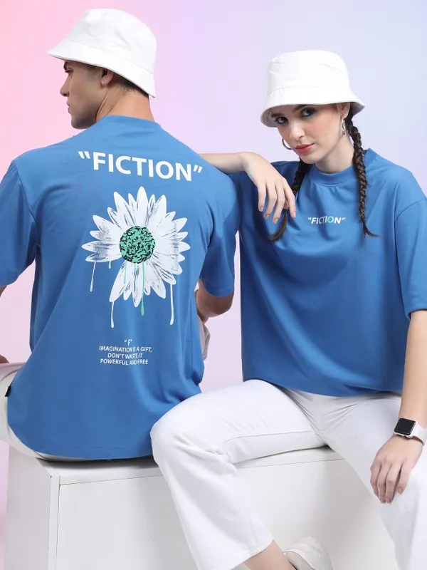 Men Printed Round Neck T-Shirt