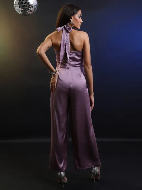 Solid Regular Fit Jumpsuit