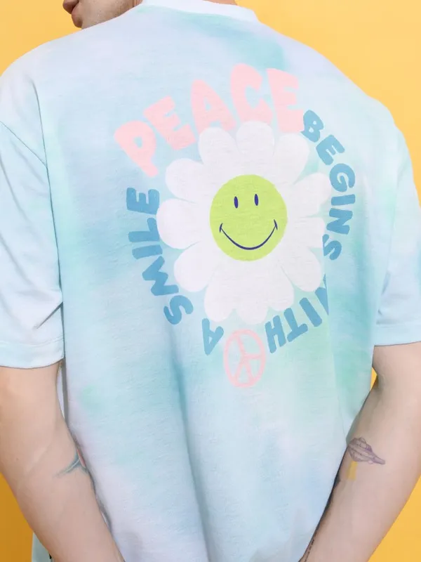 Men Printed Round Neck T-Shirt