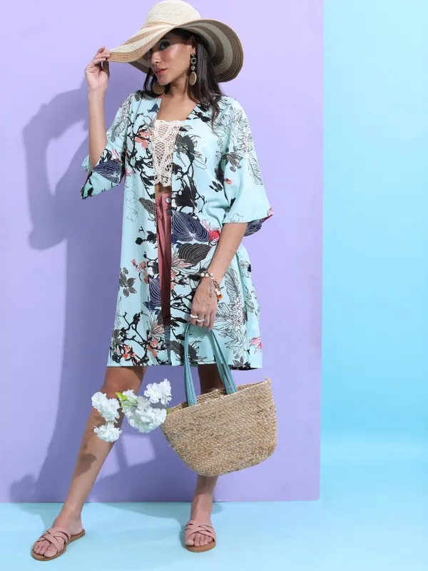 Women Printed Shrug
