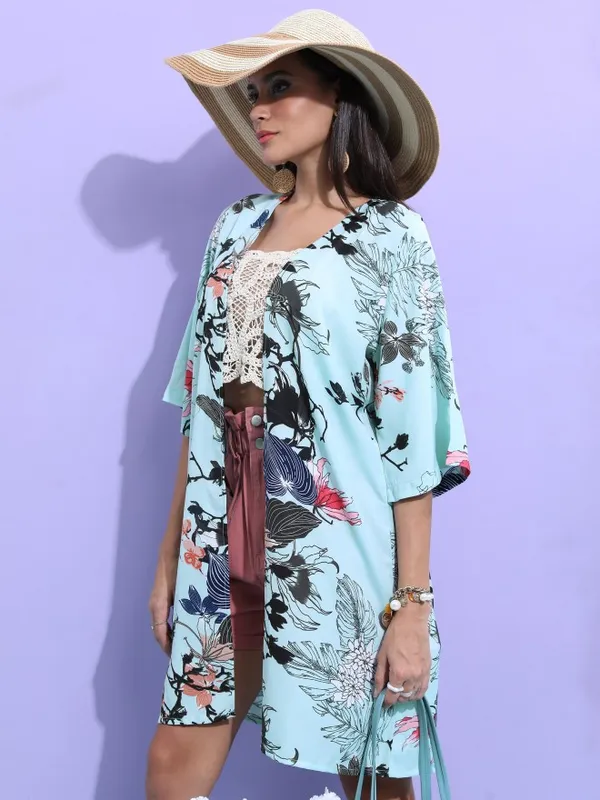 Women Printed Shrug