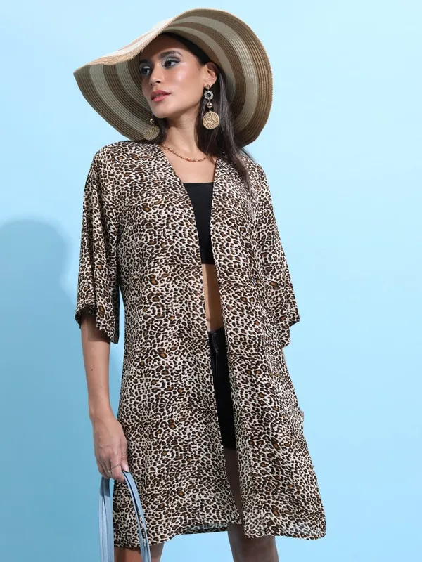 Women Printed Shrug