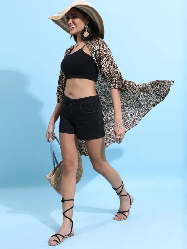 Women Printed Shrug