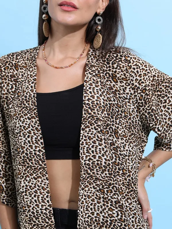 Women Printed Shrug