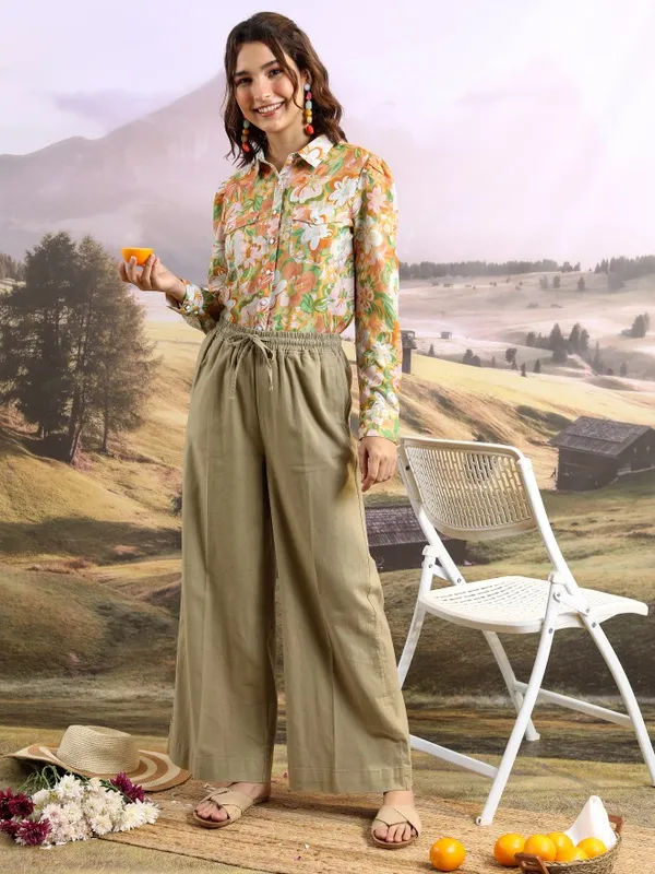 Women Printed Casual Shirt