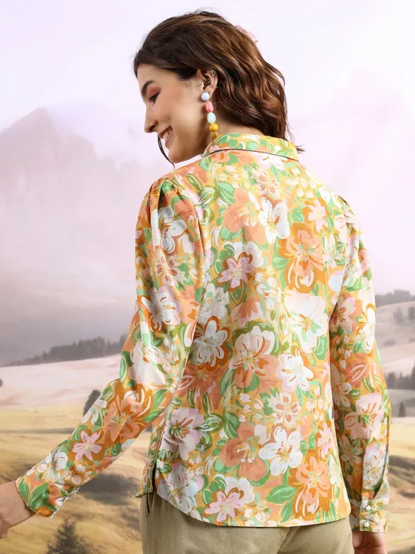 Women Printed Casual Shirt