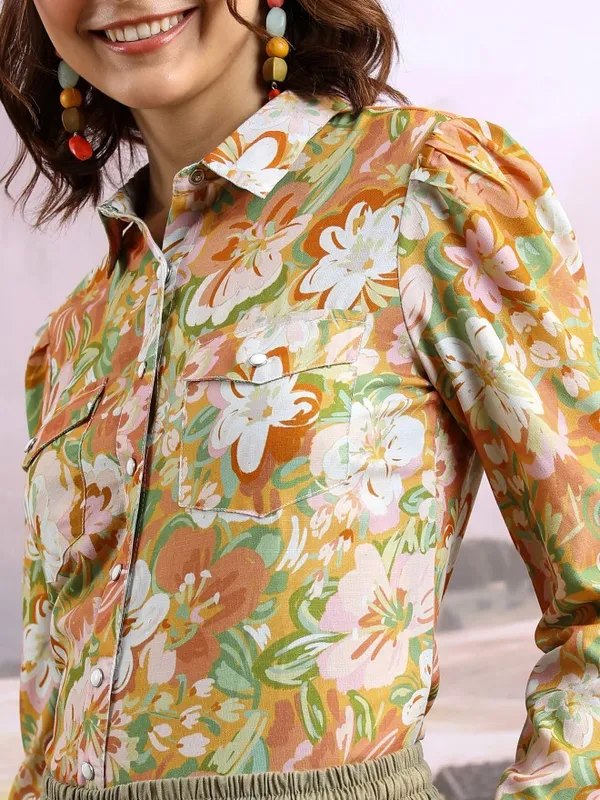 Women Printed Casual Shirt