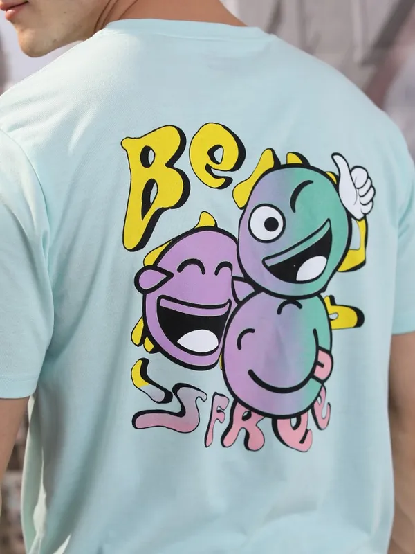 Men Printed Round Neck T-Shirt