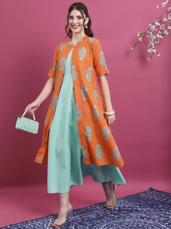 Printed Maxi Dress