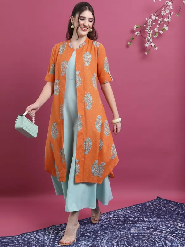 Printed Maxi Dress