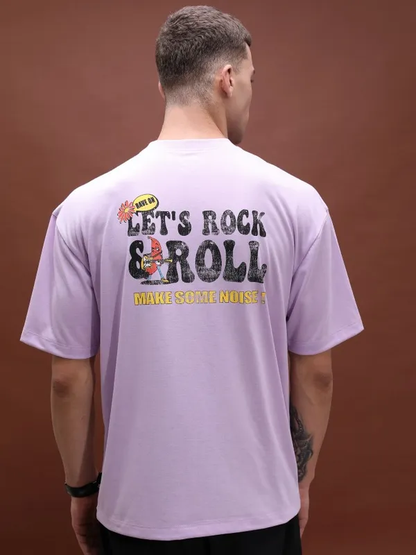 Unisex Printed Round Neck T-Shirt