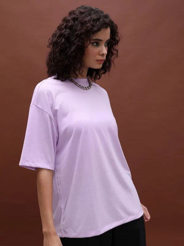 Unisex Printed Round Neck T-Shirt