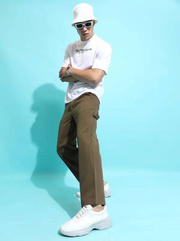 Men Loose Fit Cargo Trouser