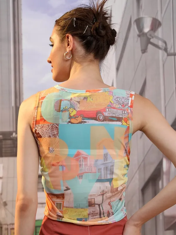  Ketch Women Multi Printed Regular Tops