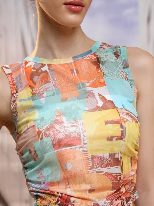  Ketch Women Multi Printed Regular Tops