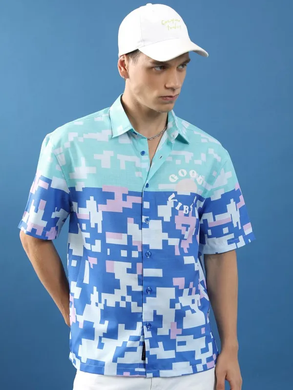 Unisex Oversized Fit Casual Shirt